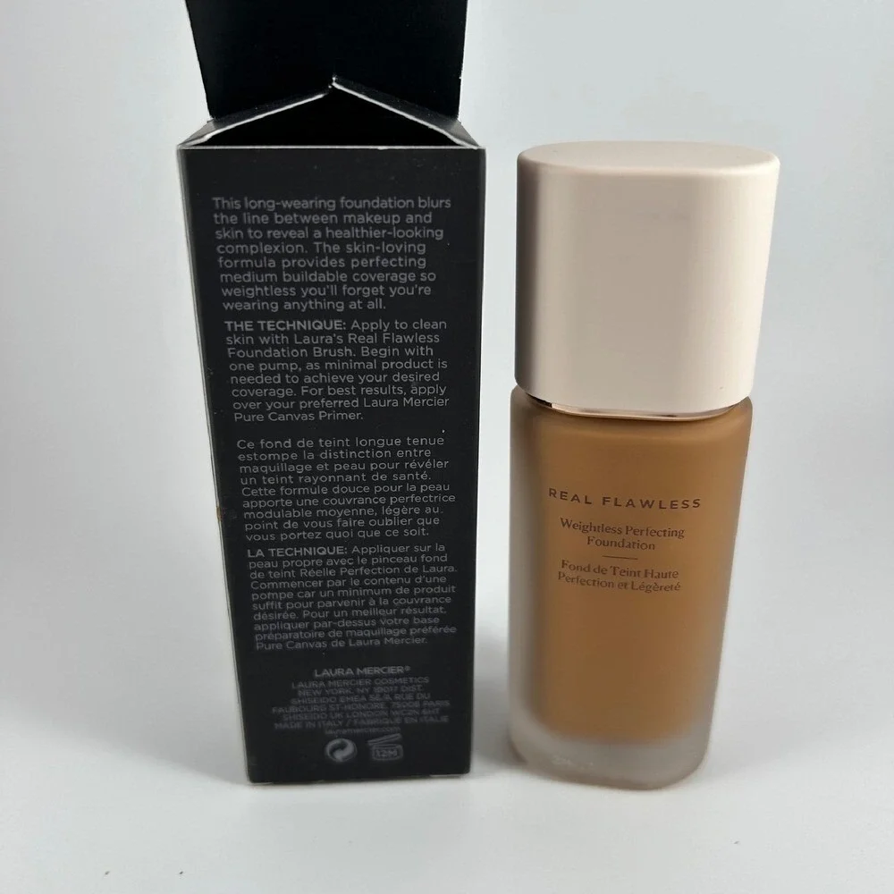 Laura Mercier Real Flawless Weightless Perfecting Foundation 4C1 Praline 1fl‎ oz